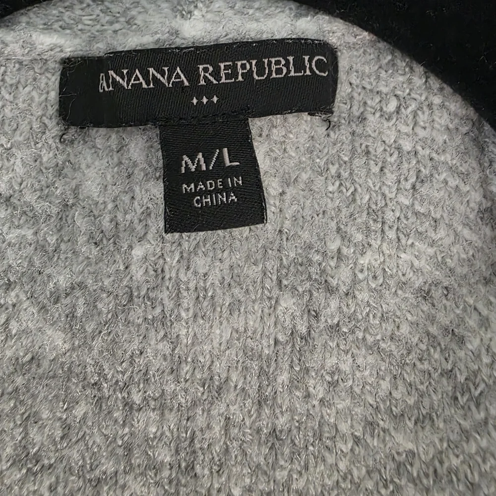Banana Republic Soft Plaid Open-Front Cardigan – M/L